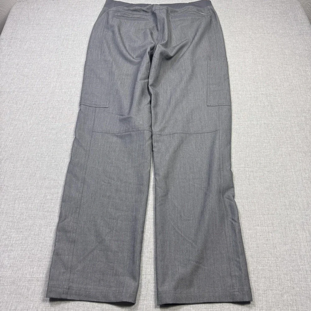FIGS Scrub Pants Mens XL Gray Technical‎ Collection T2001 Cargo Drawstring